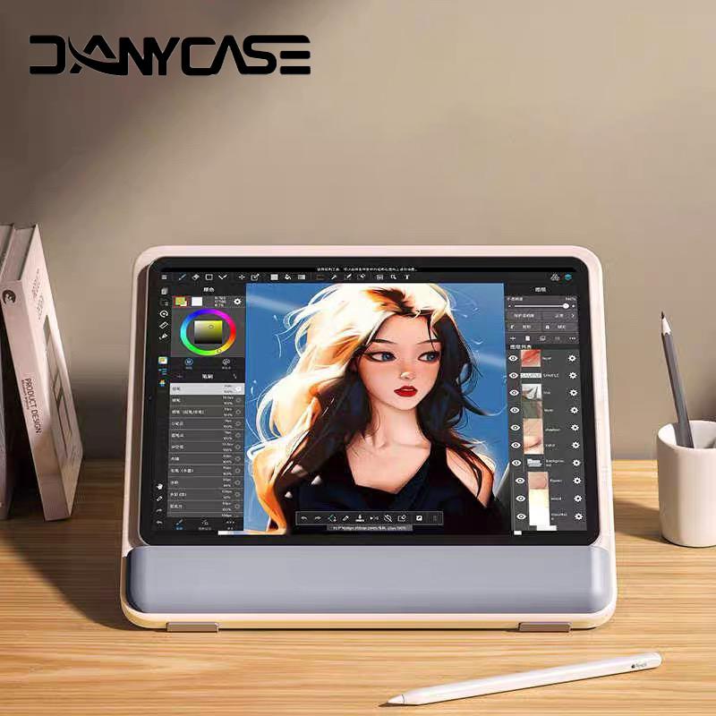 Samsung Tablet With Accessories - Tablet Bracket Drawing iPad Stand For