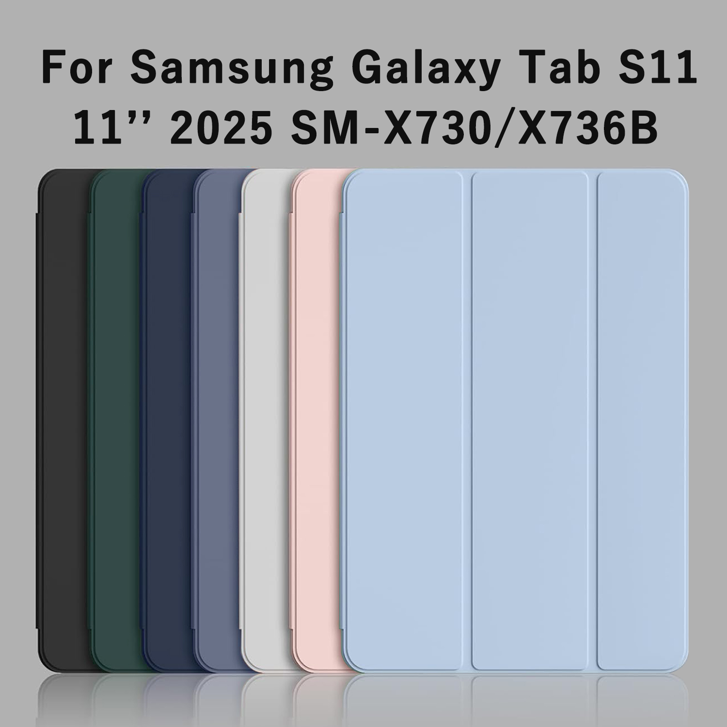 Vortex Tablet Accessories - Tri-fold Flip Case For Samsung Galaxy