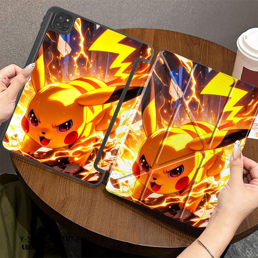 Cool Tablet Accessories - Cute Cool Pikachu Holder Cover Tablet