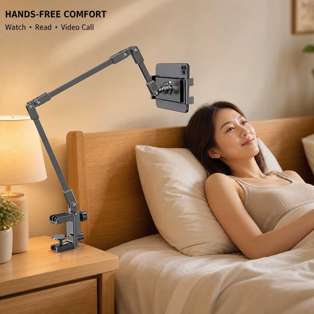 Adjustable Bed Phone Holder St - огляд і ціна Tablet Stand Adjustable
