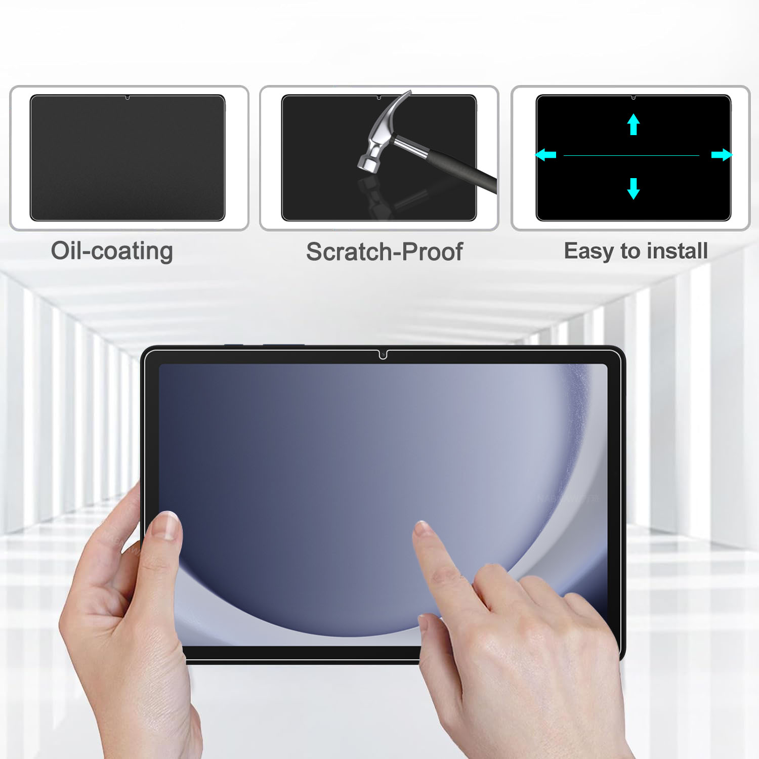 2 Pieces HD Scratch Proof Scre - огляд і ціна Galaxy Tablet Accessories