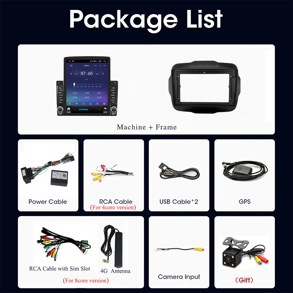 8G+128G Android 14 For Jeep Re - огляд і ціна Tablet Danish Mobile & Accessories