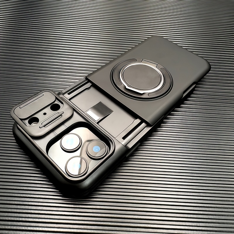 Luxury Armored Sliding Lens Co - огляд і ціна Iphone Tablet Accessories
