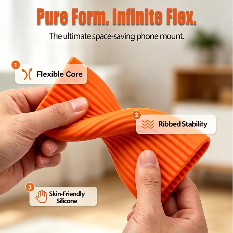 Flexible Foldable Silicone Pho - огляд і ціна Tablet Stand Adjustable