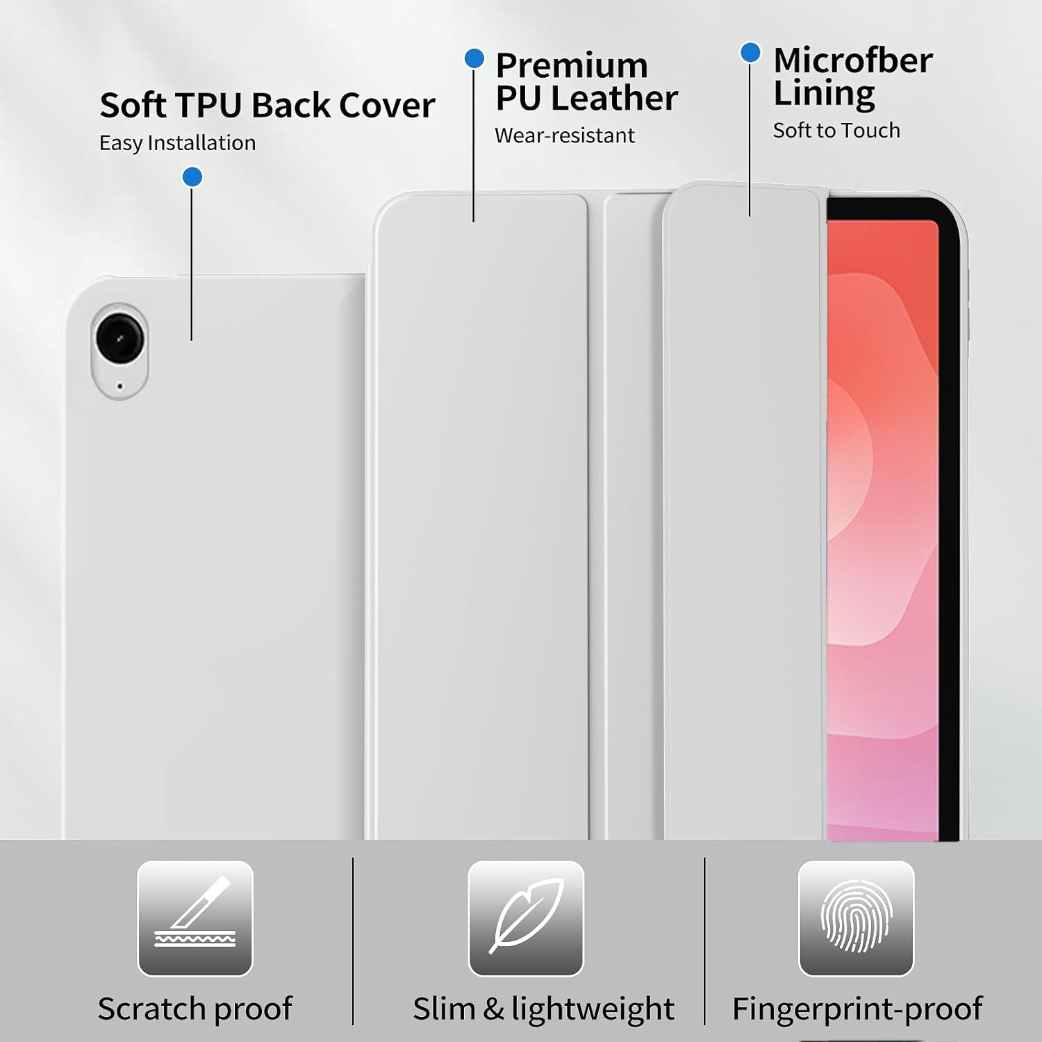Tri-fold Flip Case For Samsung - огляд і ціна Vortex Tablet Accessories