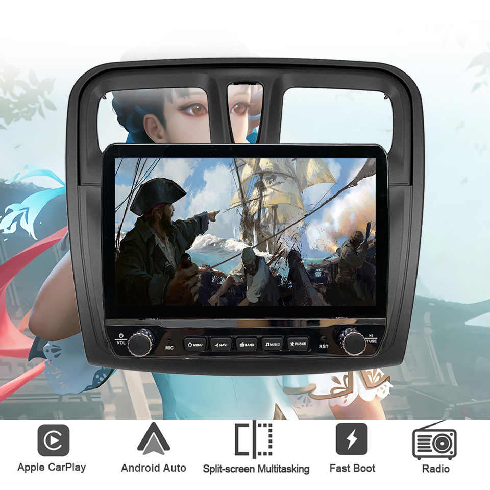 Android 14 Autoradio Multimedi - огляд і ціна Tablet Danish Mobile & Accessories