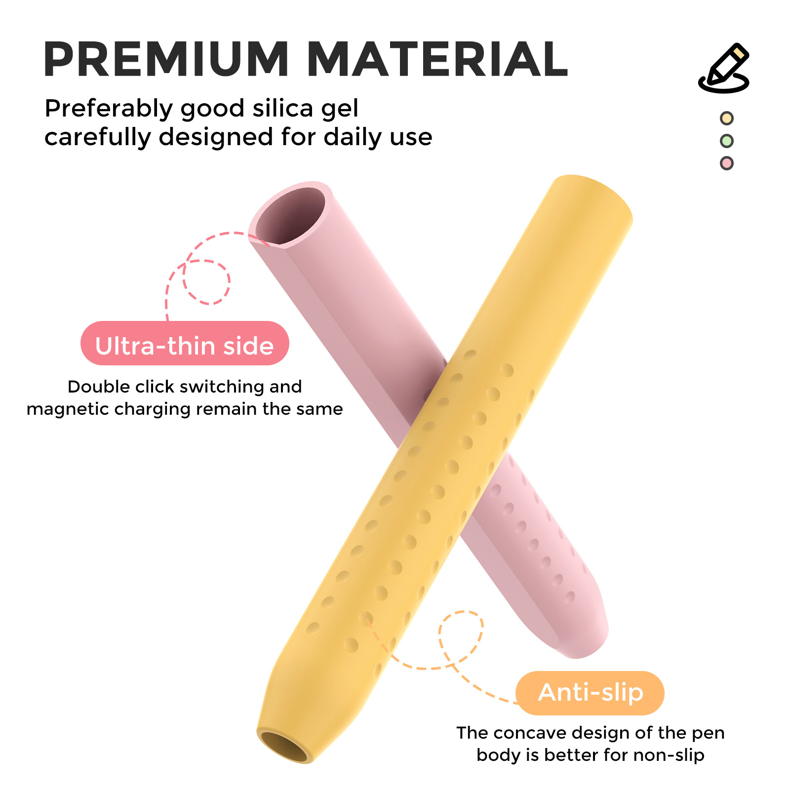 1PC Stylus Cover for Apple Pen - огляд і ціна Iphone Tablet Accessories
