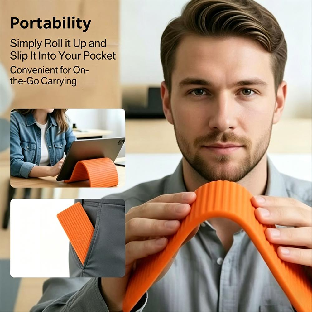 Portable Silicone Mobile Phone - огляд і ціна Tablet Stand Adjustable