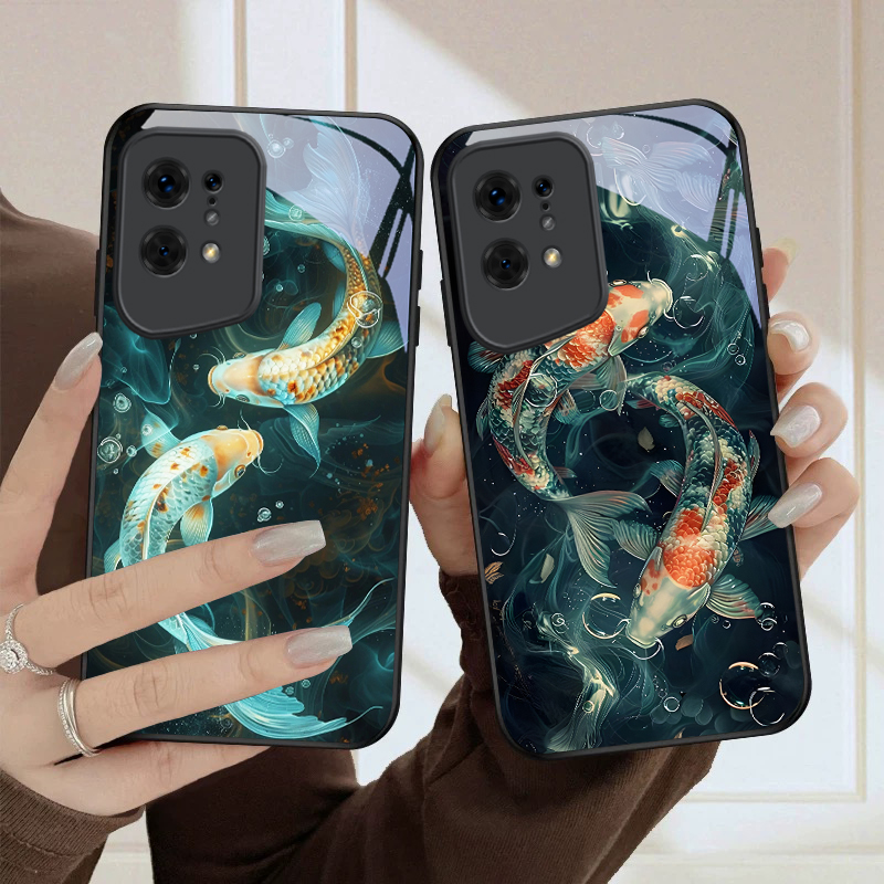 Two Fish Playing in Water For  - огляд і ціна Oppo Find X8