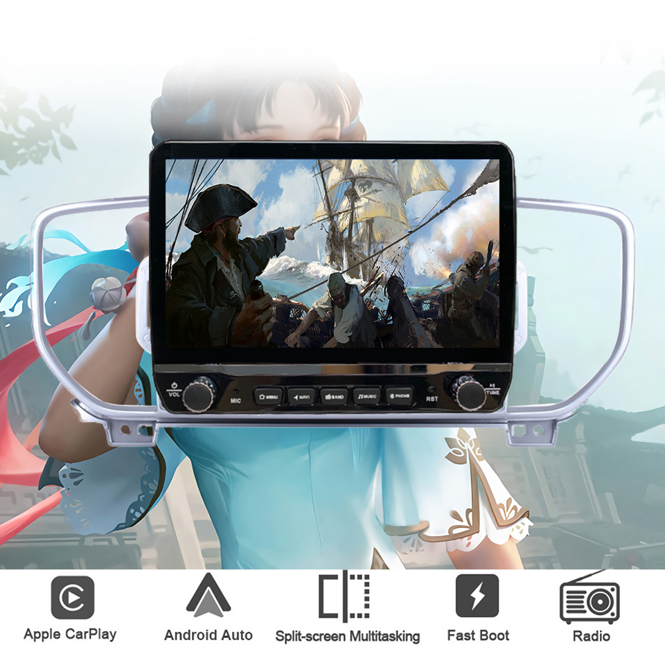 Android 14 Autoradio Multimedi - огляд і ціна Tablet Danish Mobile & Accessories