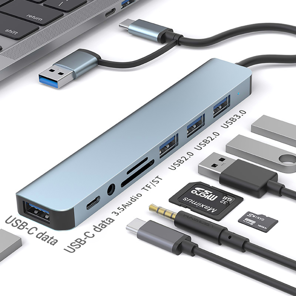9-in-1 Dual Head USB Docking S - огляд і ціна Tablet Accessories For Students