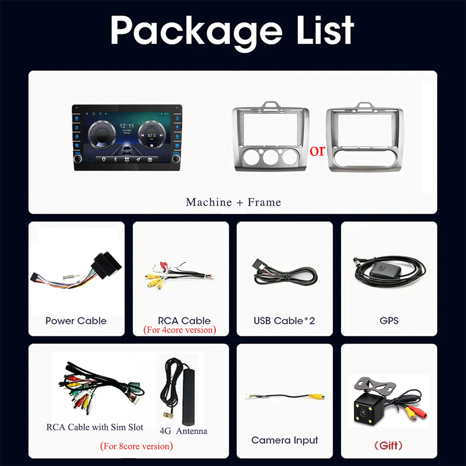 8G+128G Android 14 For Ford Fo - огляд і ціна Tablet Danish Mobile & Accessories