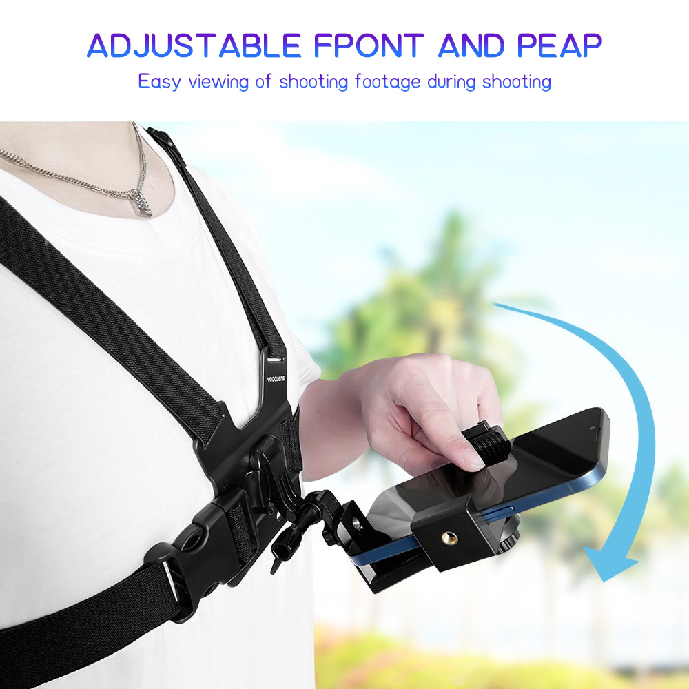 Chest Mount Phone Strap Holder - огляд і ціна Tablet Stand Adjustable