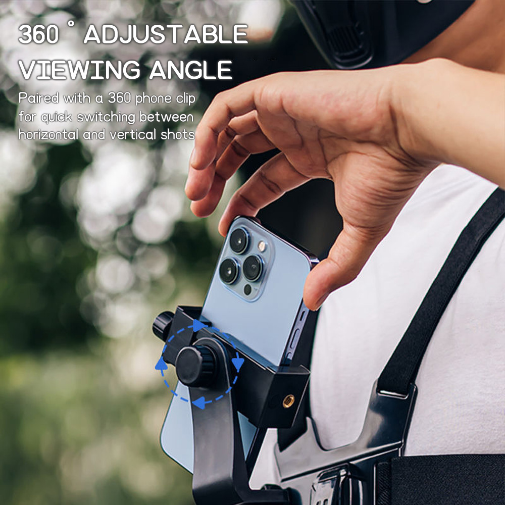 Chest Mount Phone Strap Holder - огляд і ціна Tablet Stand Adjustable