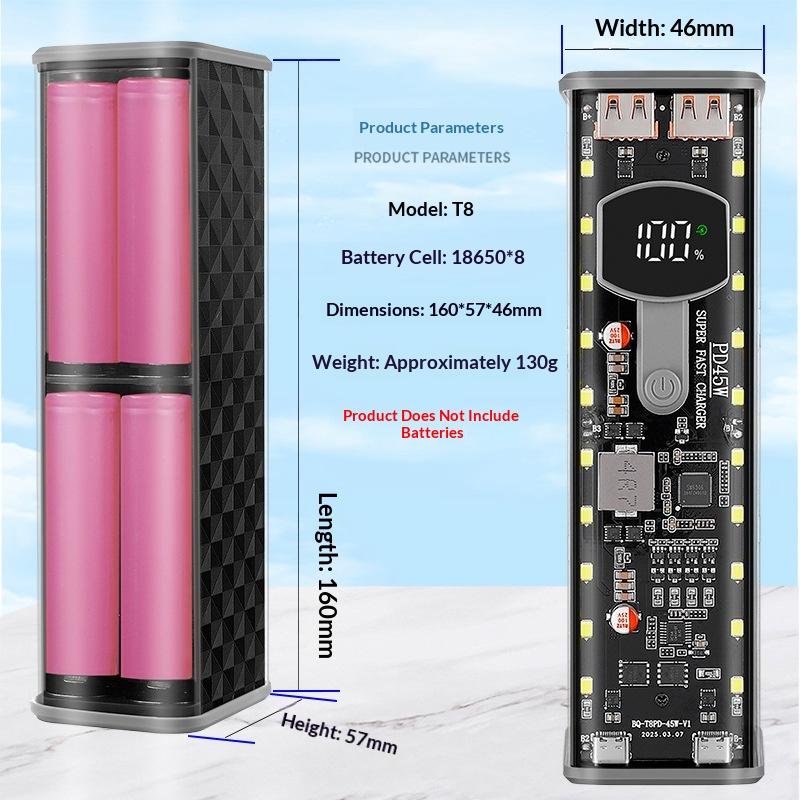 PD 45W Super Fast Charging 8 C - огляд і ціна Tablet Accessories For Students